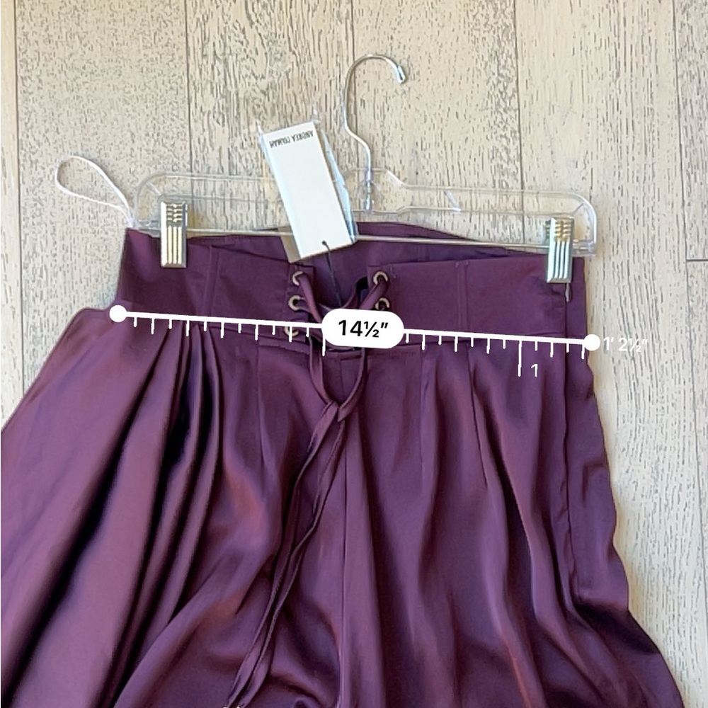 NWT Andrea Iyamah Berry Loti Pants - Picture 13 of 16